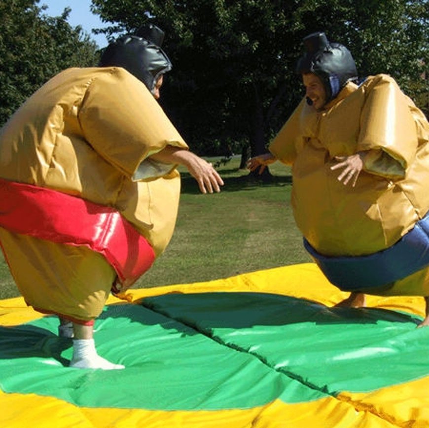 paintball 78 lancer de haches combat de sumo